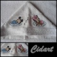 Toalha Capuz (Mickey e Minnie)